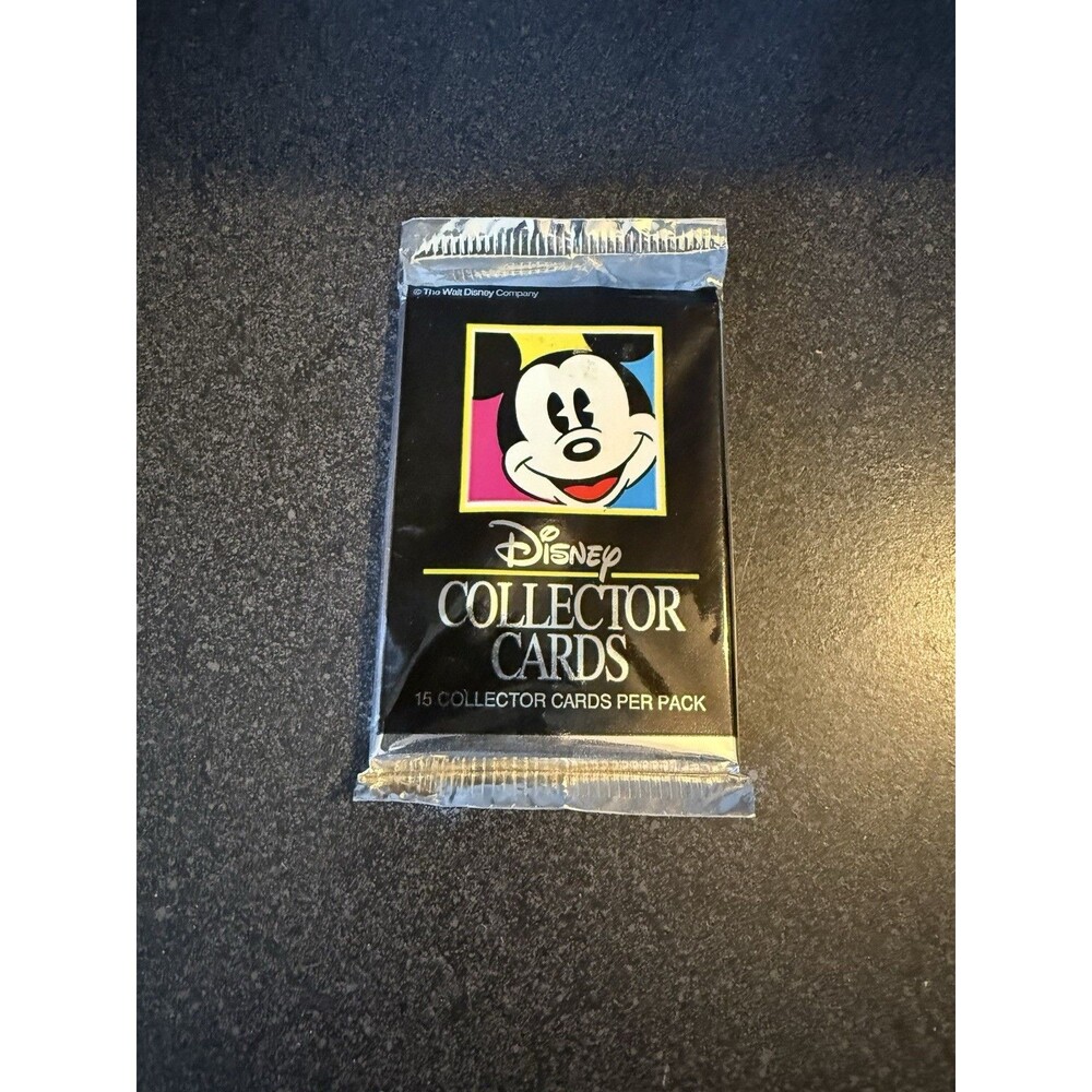 Impel Disney Collector Trading Cards Sealed Pack 1991 15 Cards Mickey Minnie